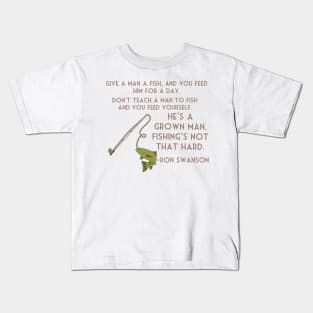 Ron Swanson Quote Kids T-Shirt